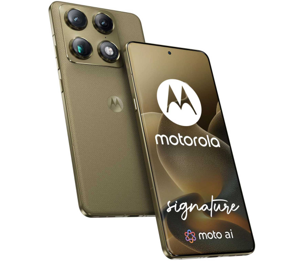 Motorola Signature 5G 16/512GB Martini Olive 165Hz - 1481155 - zdjęcie 5